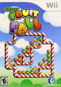 Super Fruit Fall Wii US box art